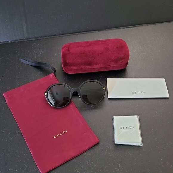 SALE  Gucci Bee black sunglasses New - Picture 1 of 12